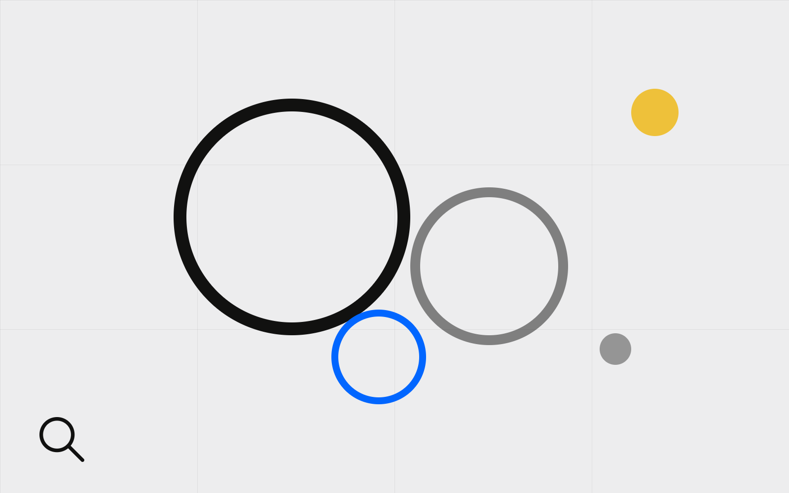 Abstract mystery rings