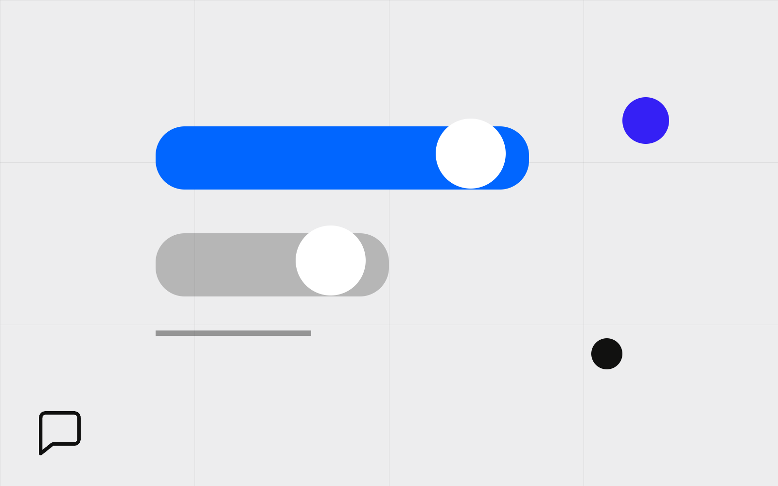Abstract poll bars