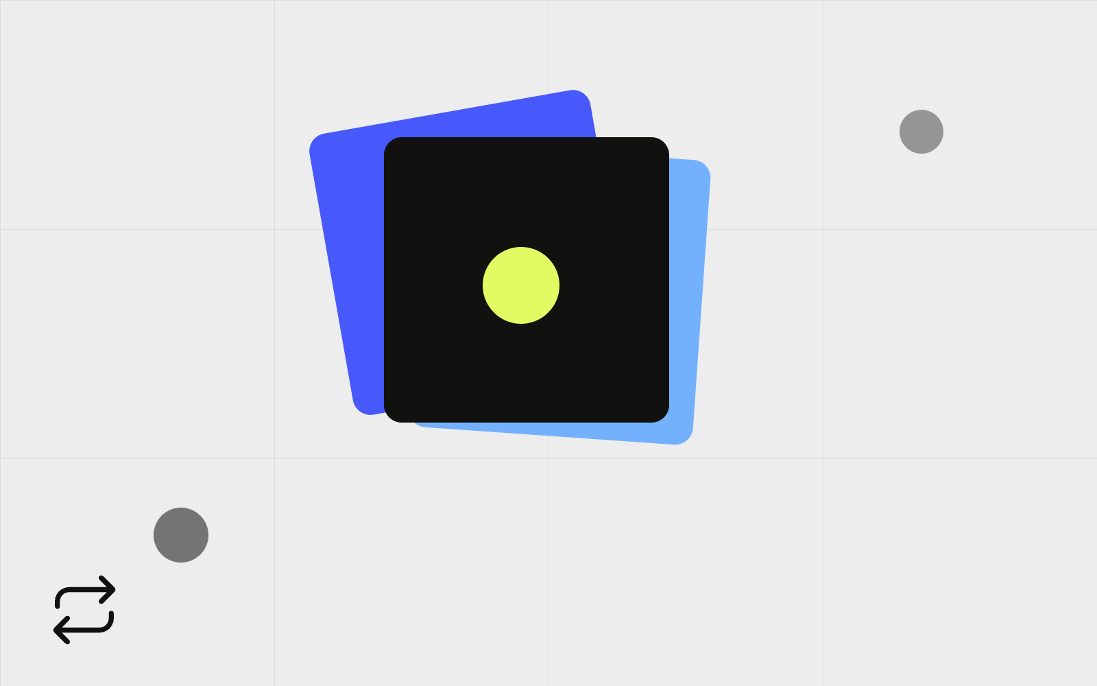 Abstract layered content stack