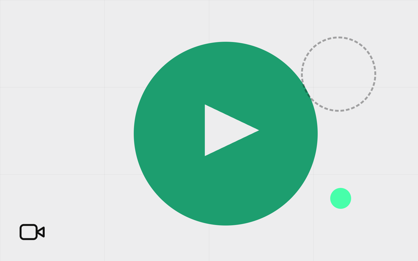 Abstract play button
