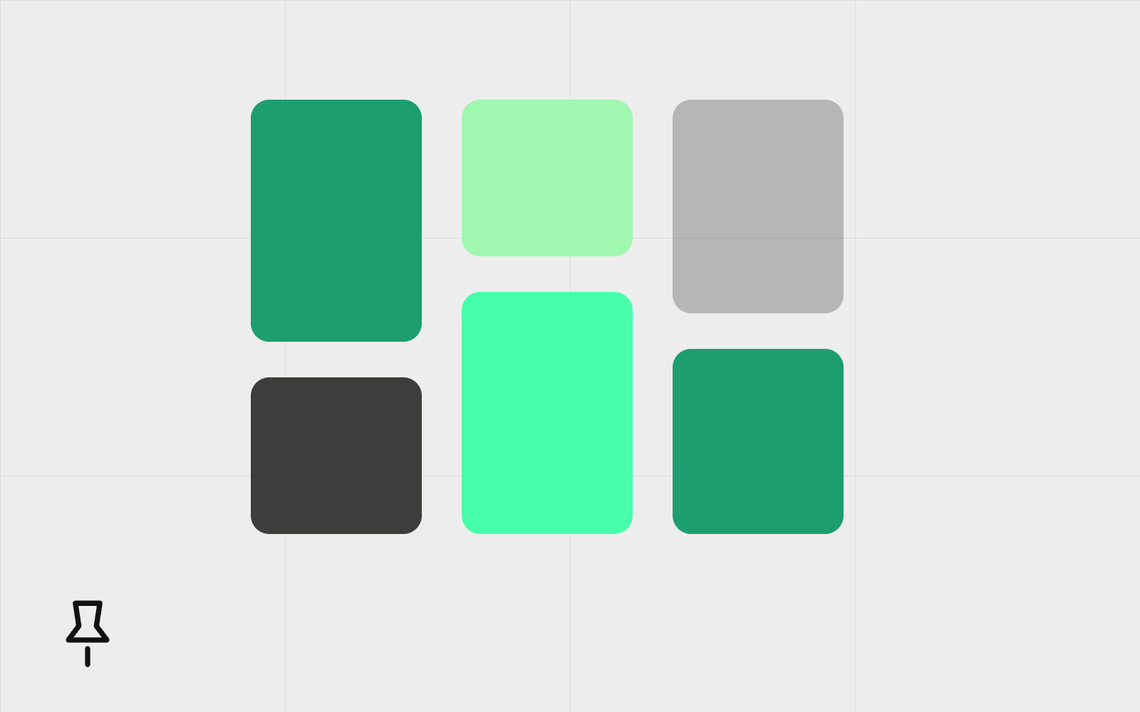 Abstract masonry grid with trend