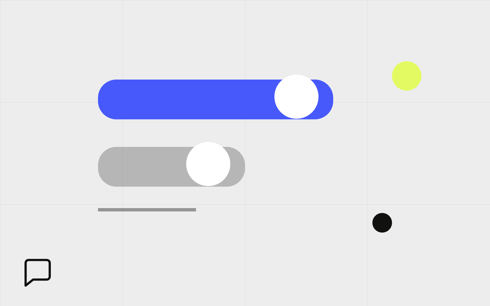 Abstract story poll bars