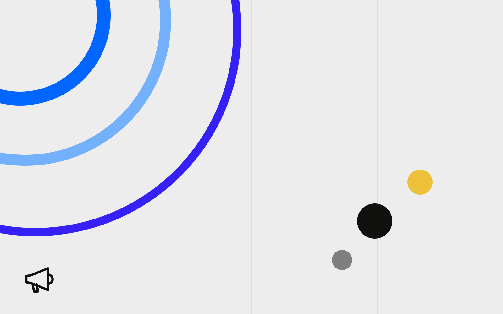 Abstract reach arcs expanding